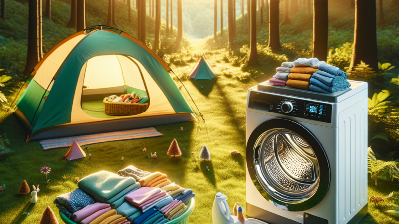 Jakie są zalety posiadania pralki turystycznej na kempingu?