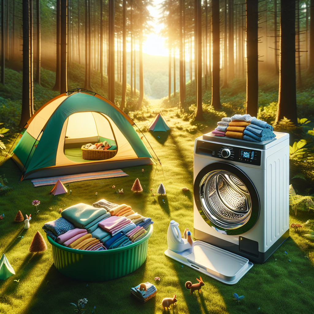 Jakie są zalety posiadania pralki turystycznej na kempingu?