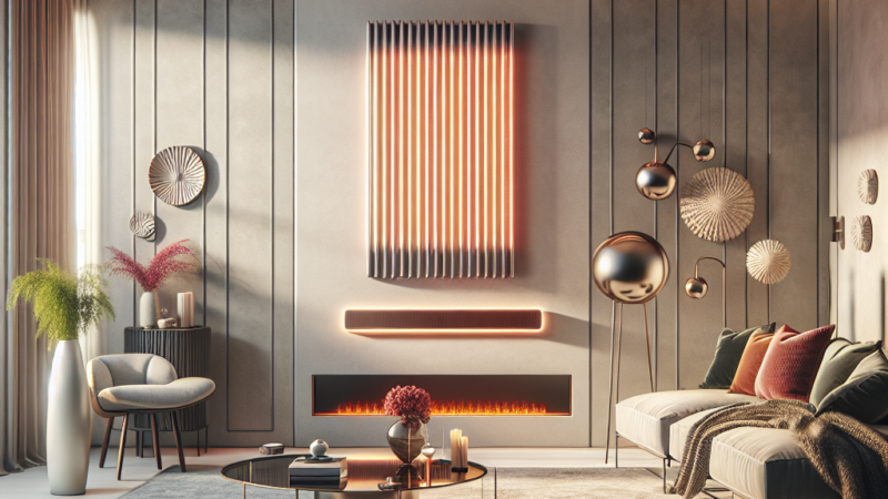 Panele grzewcze na ścianę – charakterystyka