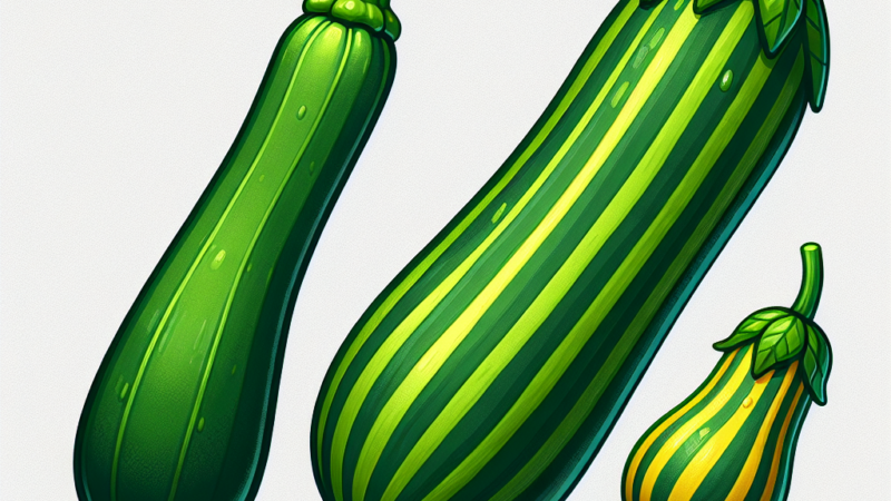Kabaczek a cukinia – jakie są różnice?