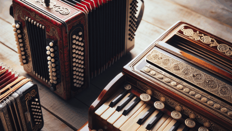 Harmonia a akordeon – jakie są różnice między tymi instrumentami?