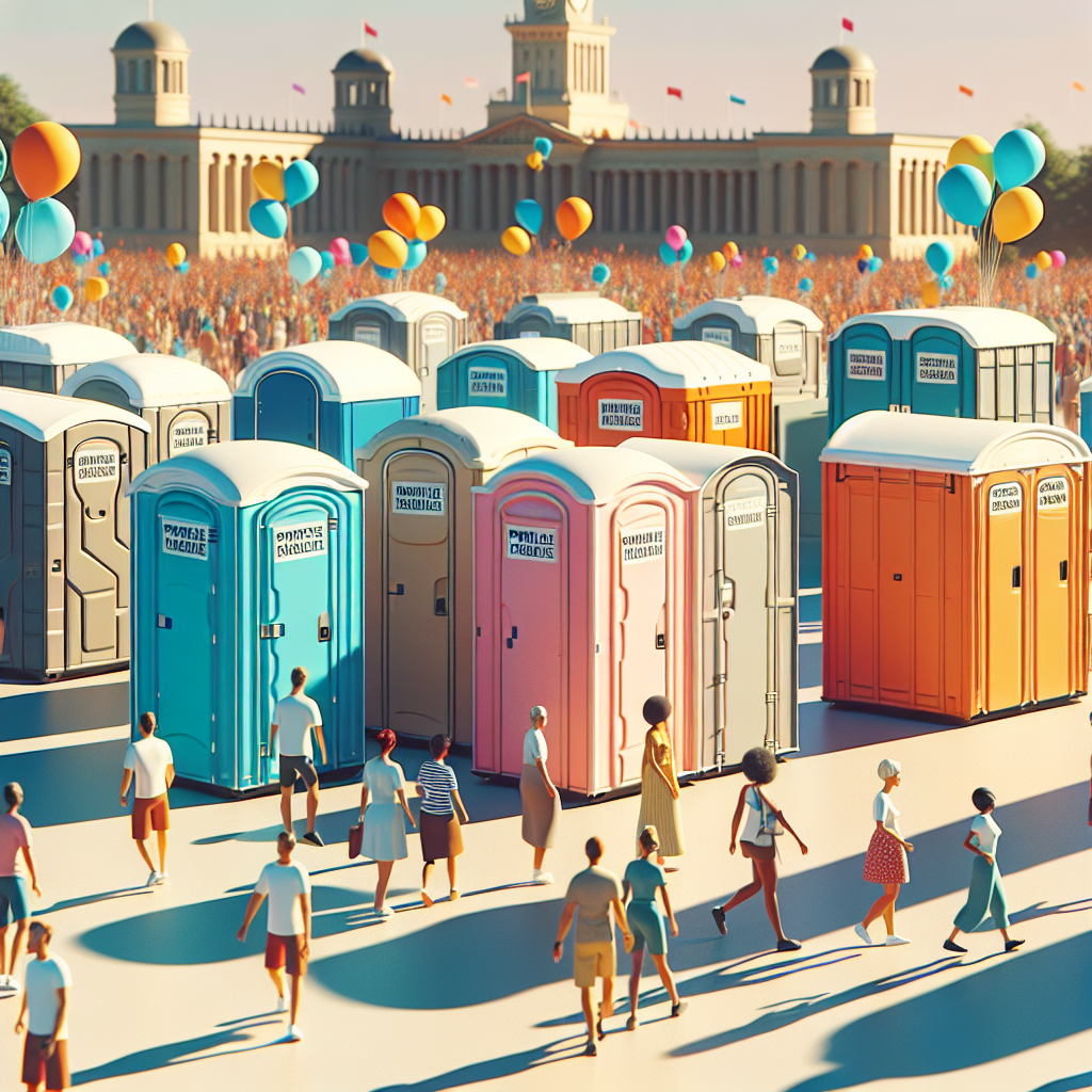 Jakie są rodzaje mobilnych WC na wydarzenia?